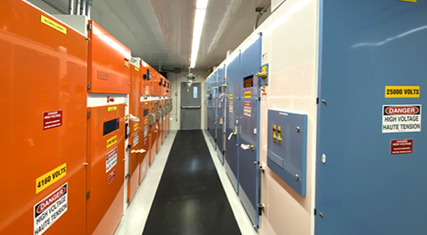 138kV Walk-in Distribution Enclosure by IMG Industries